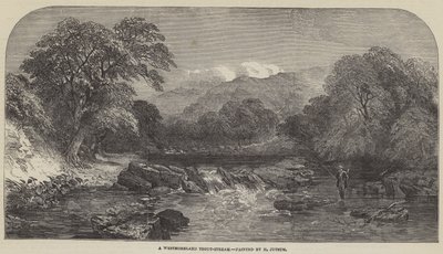Un ruisseau à truites du Westmoreland - Henry Jutsum